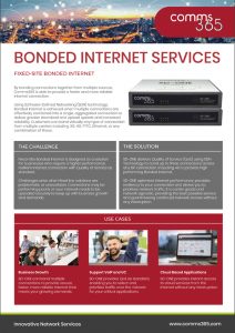 fixed site bonded internet