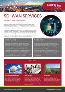 sd-wan service sheet